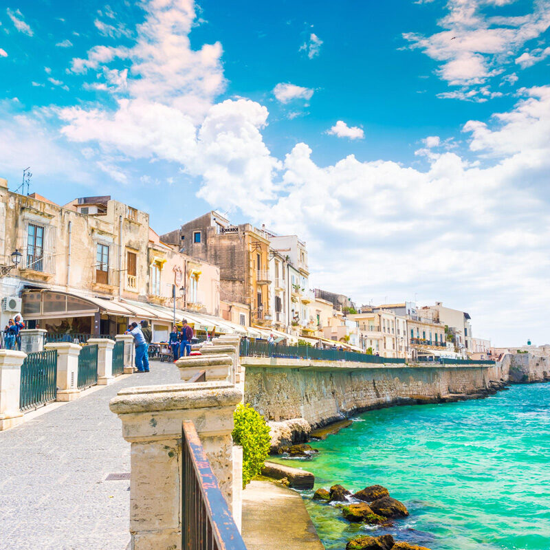 Lungomare di Ortigia - Siracusa, Sicilia