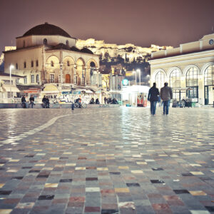 Piazza Monastiraki di Atene