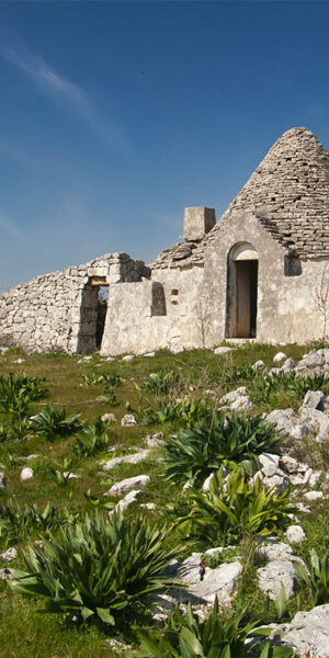 Vista di un Trullo di Alberobello