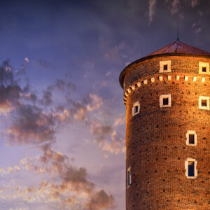 Ingresso al castello di Cracovia