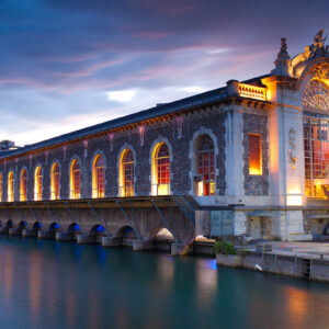 Batiment des Forces-Motrices a Ginevra