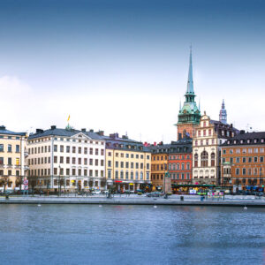 il distretto di Gamla Stan a Stoccolma