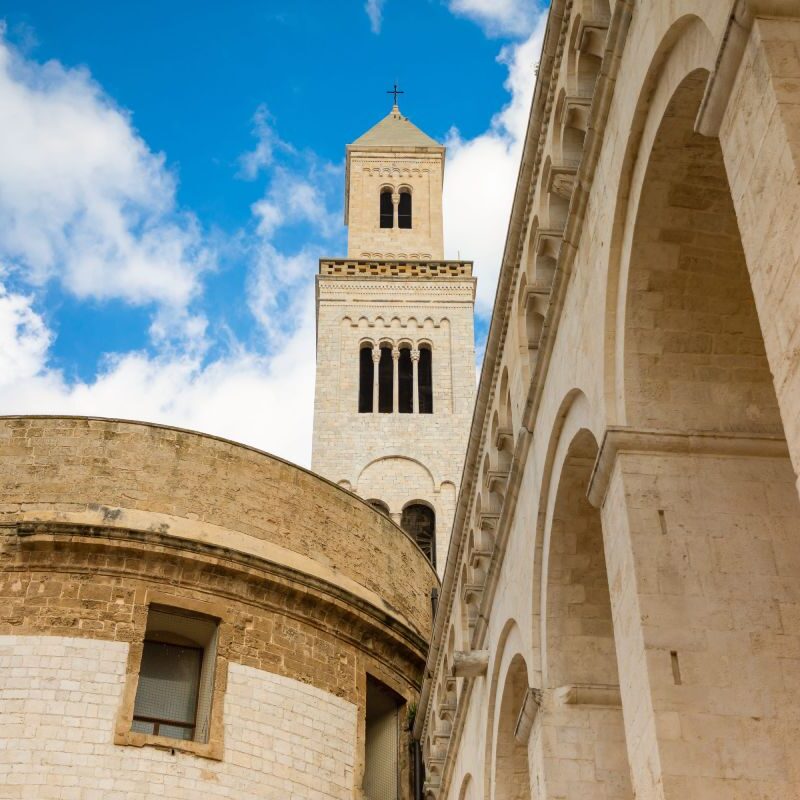 Vistsa della chiesa di San Marco a Bari