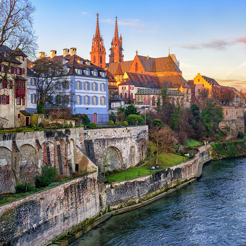 Centro storico di Basilea, Svizzera
